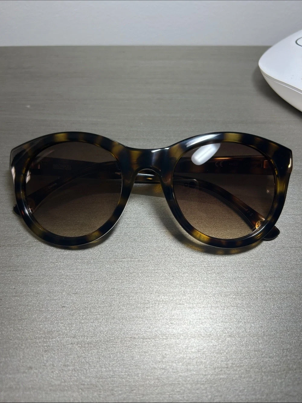 Michael Kors Tortoise Shell Sunglasses - Brown Lenses